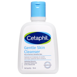 Cetaphil Gentle Skin Hydrating Face Wash 118ml, Paraben Free, Sulphate-Free Gentle Skin Hydrating Cleanser with Niacinamide, Vitamin B5 for Dry to Normal, Sensitive Skin