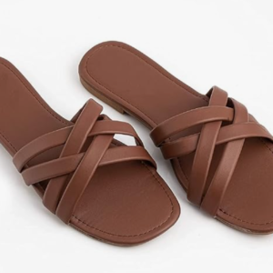 Nowry Women Stylish Flats Fashion Sandal For Party & Wedding/Casual Flat Sandals For Women's & Girls